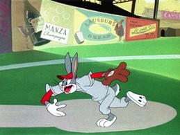 bugs bunny pitching